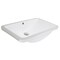 Nantucket Sinks 23.5 Inch Rectangular Undermount Ceramic Vanity Sink in White UM-2112-W - alternate 6